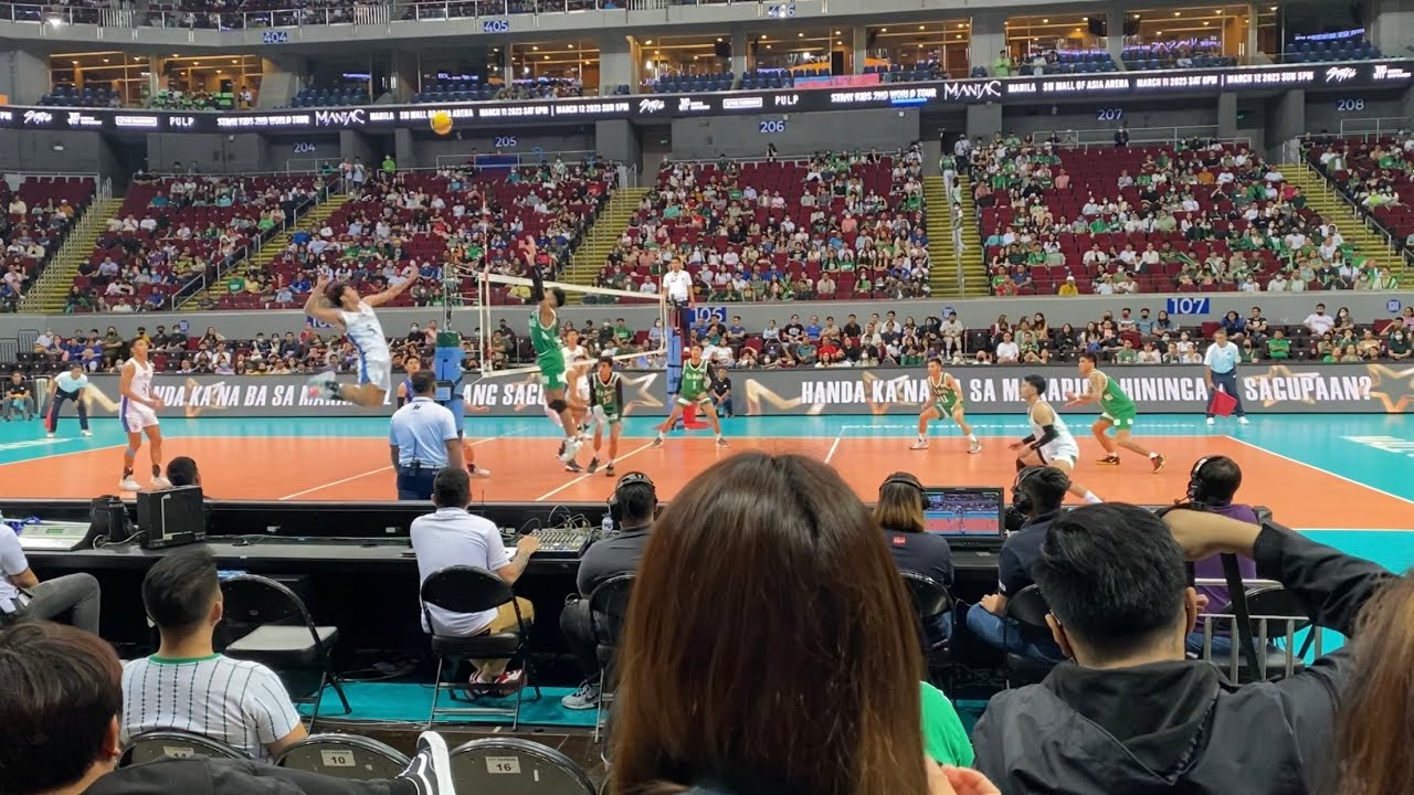 UAAP Season 85 Ateneo vs La Salle Mens Volleyball First Set | Round 1 ...