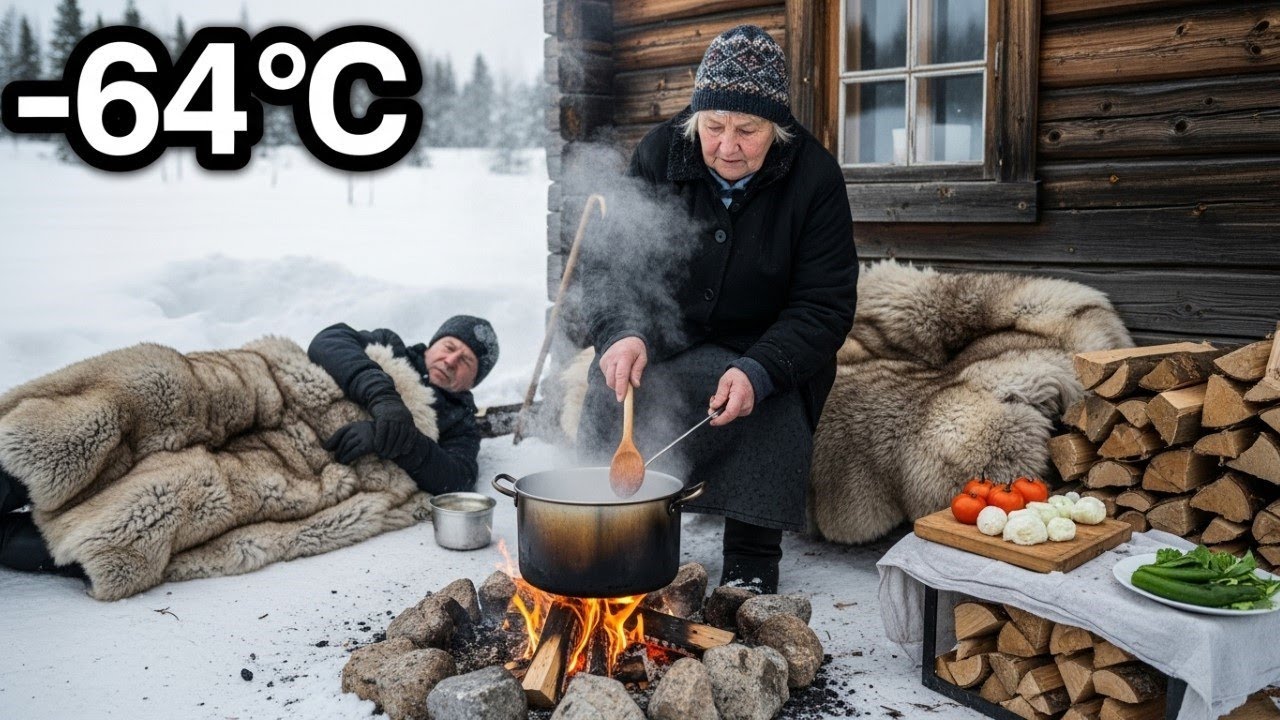 How We Cook Dinner at −64°C (−83°F) in the Coldest City on Earth | Yakutsk