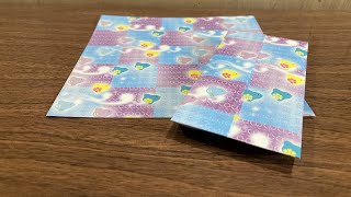 片手折り紙講座今回は簡単ポチ袋の折り方となります。 – 片手折り紙講座