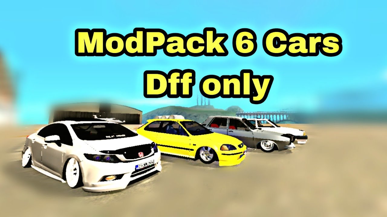 Gta Sa ModPack 6 Cars dff only NO+TXD YouTube