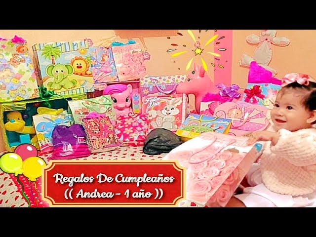 Abriendo Regalos De Cumpleaños - Andy (( 3 años )) 