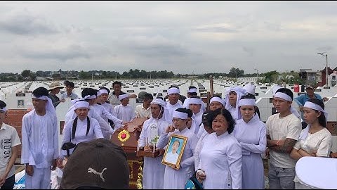 Lễ đưa tiễn, đh võ thị mỹ 64 tuổi nơi cực lạc #letang #daocaodai #tayycaodai