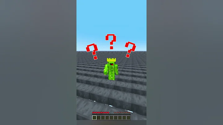 😱Minecraft, BUT the World Is Floating Anvils... #minecraft #shorts