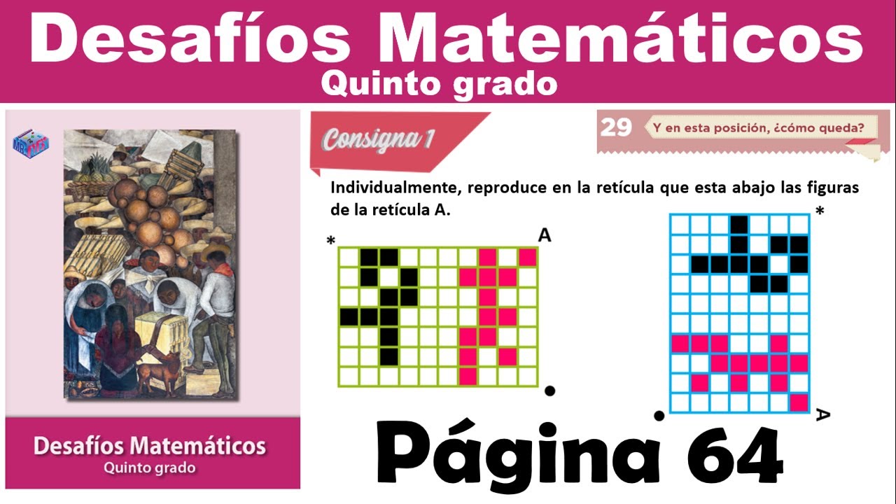 página 64 del libro de desafíos matemáticos de quinto grado de primaria