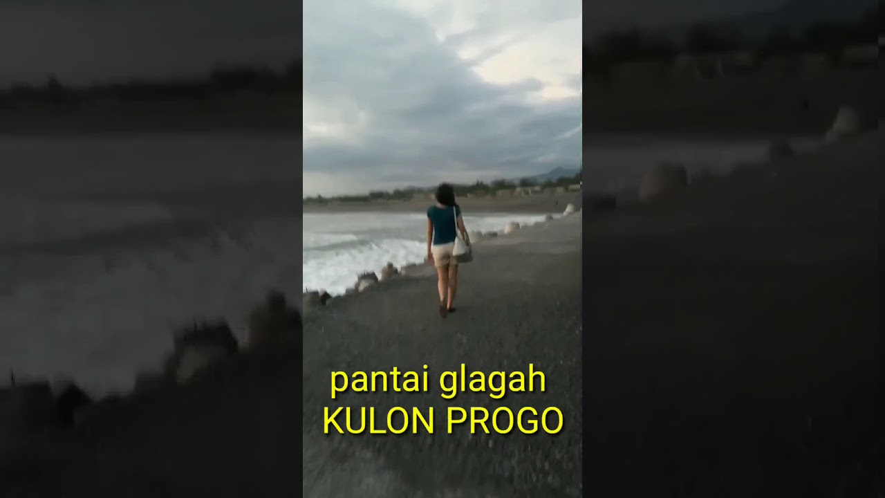 PANTAI GLAGAH INDAH KULON PROGO || sunset - YouTube