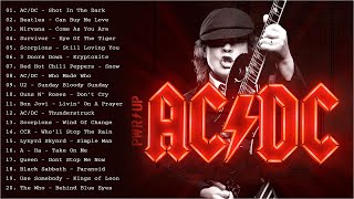 Old Rock Songs 70s and 80s Great || AC/DC, Aerosmith, The Who, The Hollies, Pink Floyd...