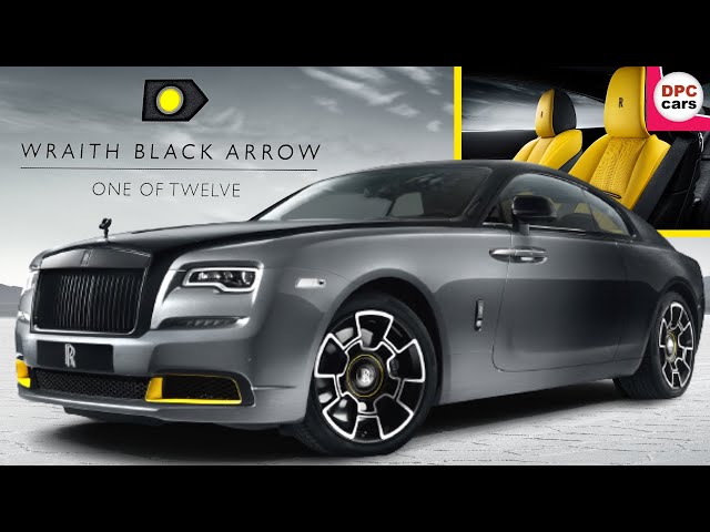 Rolls-Royce Black Badge Wraith Black Arrow, le dernier coupé V12