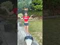 Sprinkler challenge #jonathanjoly #shorts #daughter 