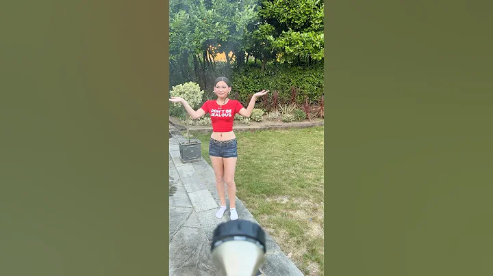 Sprinkler challenge  #jonathanjoly #shorts #daughter ￼