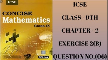 ICSE Class 9 Maths || Calculate Compound Interest (without formula)|Concise Maths Exercise 2(B)Q.(6)