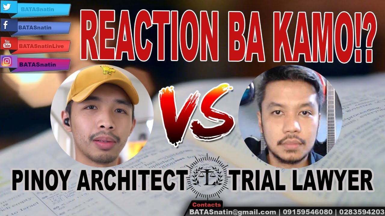 Atty. Libayan Reacts to Architect @OliverAustria