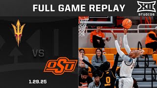 Arizona State vs. Oklahoma State (1.29.25) Full Game Replay | 2024-25 Big 12 Women's Basketball