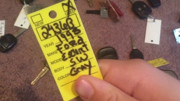 Part 2 key fob collection