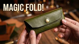 This Pen Case is Made from ONE Piece of Leather
