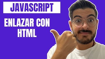 ✅  Como Enlazar JavaScript con hojas HTML [Para principiantes]