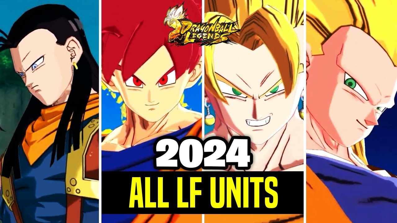 ALL Dragon Ball Legends LL Units Released In 2024 (LEGENDS LIMITED)
