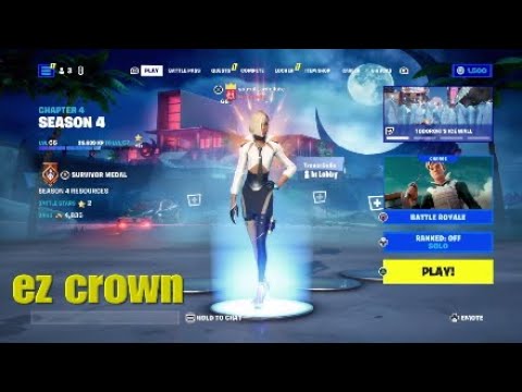 Fortnite ez crown (Normal player ) solo 532 Fortnite ez crown (Normal player ) solo 532