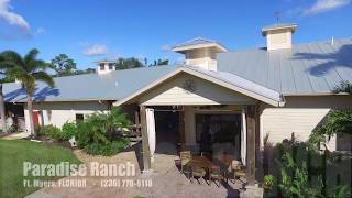 Welcome to Paradise Ranch!  Exquisite Equestrian Property For Sale in Ft. Myers, Florida