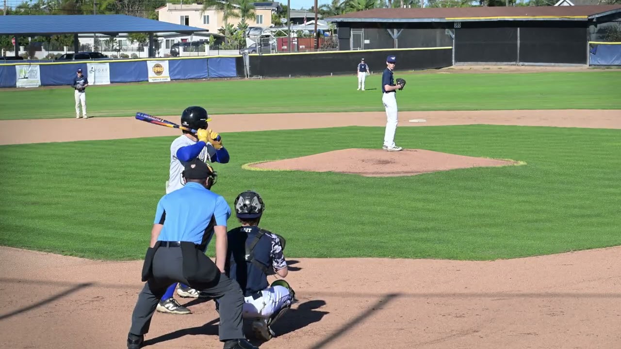 SDA vs San Pasqual Pitcher Hitting View