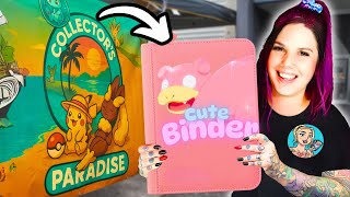 Filling the CUTEST Pokémon Card Binder EVER! 