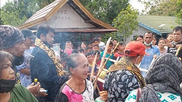 Acara pernikahan keponakan di Batura kabupaten murung raya