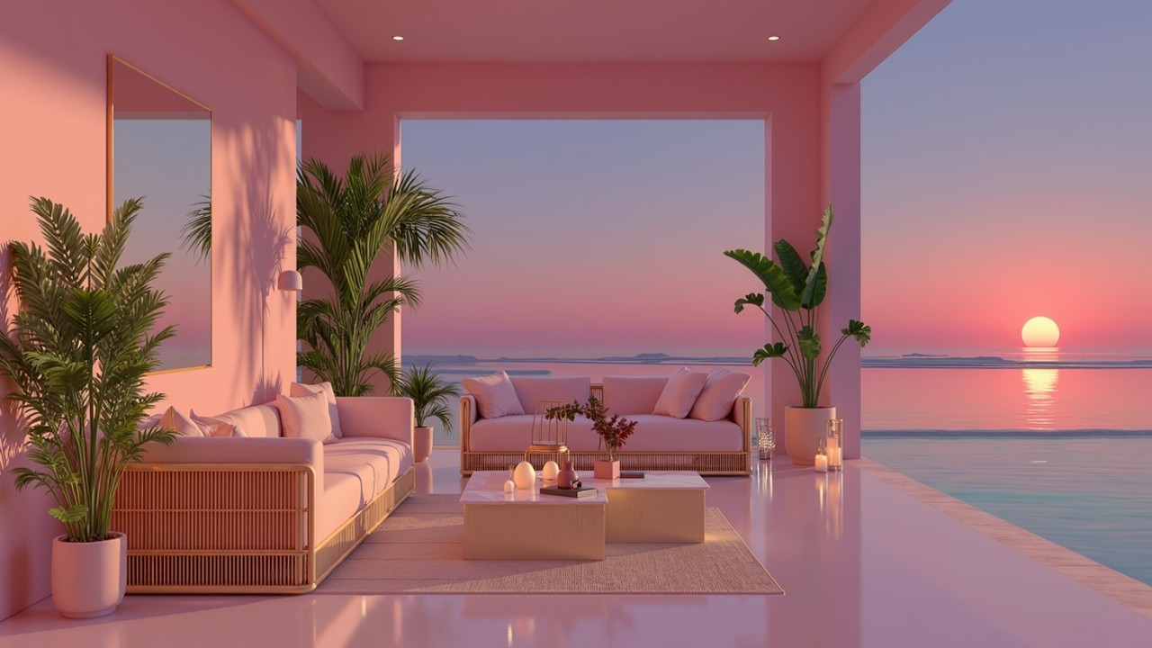 Береговая Джазовая Гавань Расслабляющий Джаз Мягкие Вибрации Спокойствие Заката