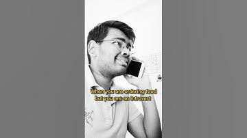 POV of an introvert ordering food 😭 #trending #shorts #comedy #funny #funny