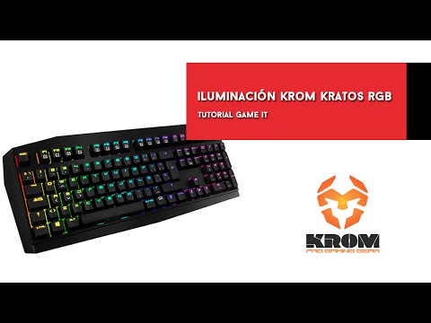 Iluminación Krom Kratos RGB, review y tutorial.