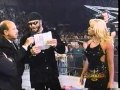 Randy Macho Man Savage on the mic in WCW with Ric Flair