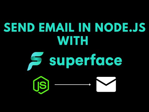 Sending Emails with Node.js using Superface.ai