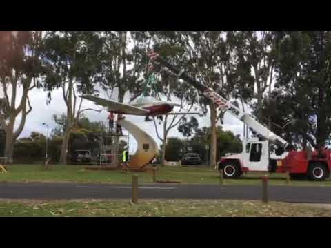 History Sugar Bird Lady Installation at Jandakot Base