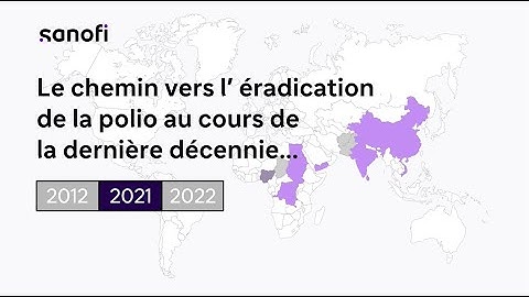 Sanofi – Le chemin vers l’éradication de la polio au cours de la dernière décennie