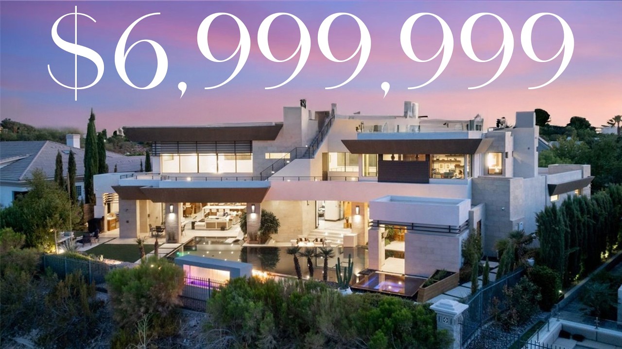 Особняк стоимостью 7 000 000 долларов с панорамным видом с крыши!