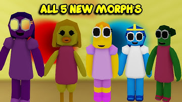 UPDATE - How To Find ALL 5 NEW  MORPH