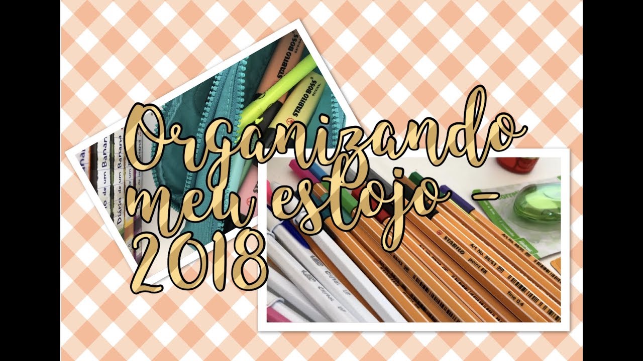 ORGANIZANDO MEU ESTOJO - 2018