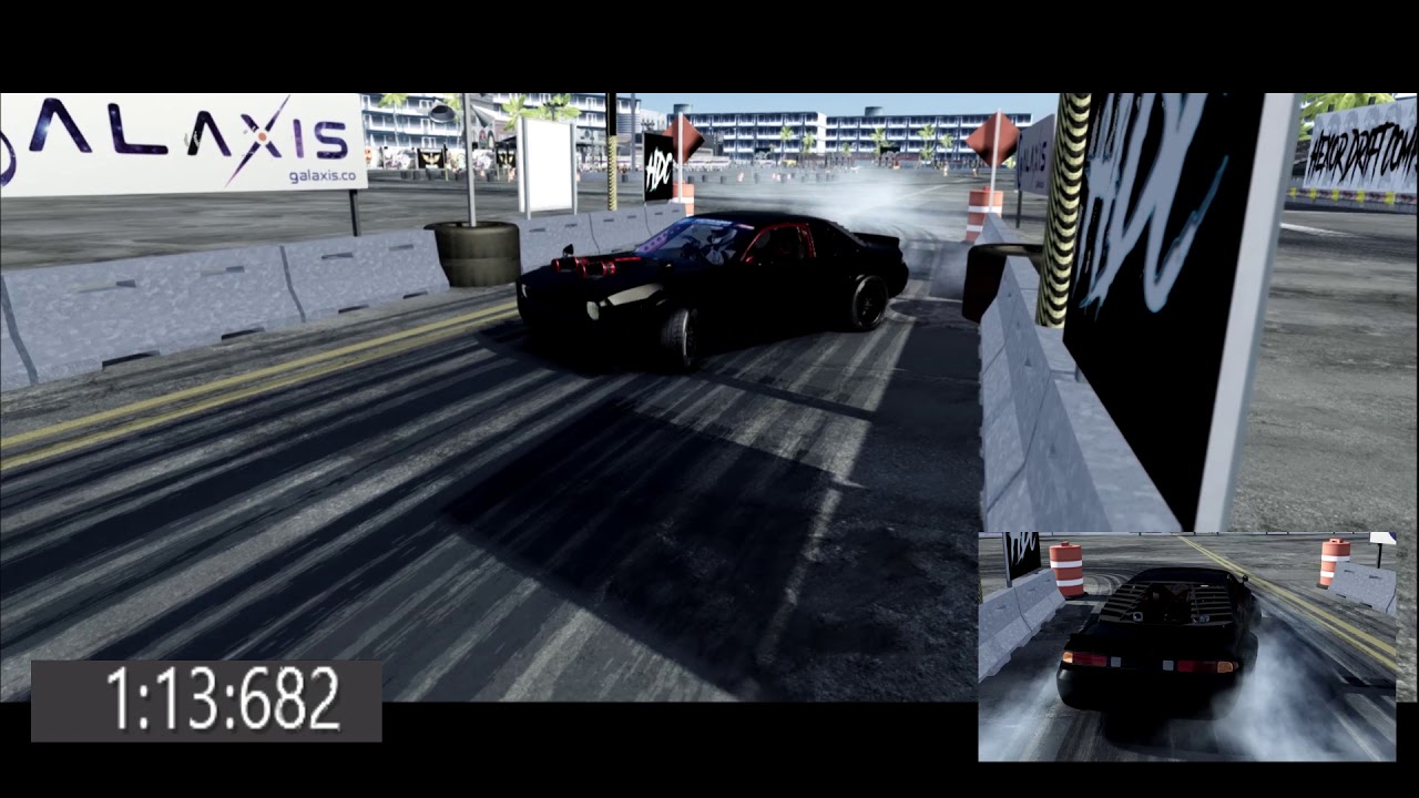 HDC Hexor Drift Competition Layout 1 testing  Assetto Corsa