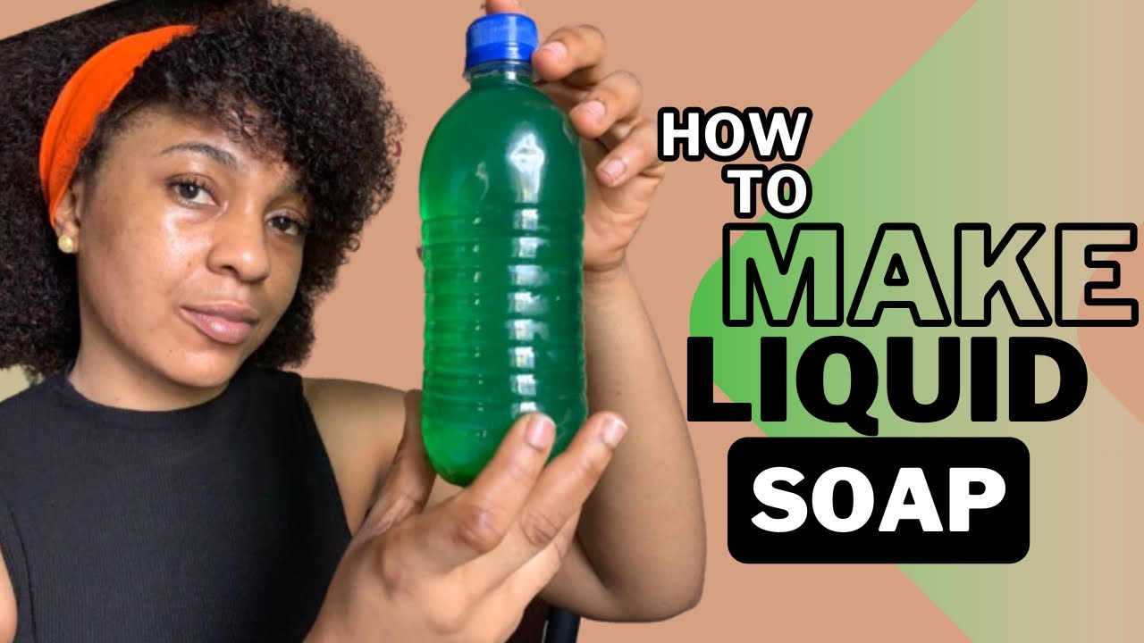 How To Make Multipurpose Liquid Soap At Home l Step by Step Process To ...