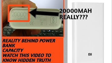 REALITY BEHIND POWER BANK CAPACITY || HOW TO CALCULATE ACTUAL CAPACITY OF A POWER BANK||RitzTipz||
