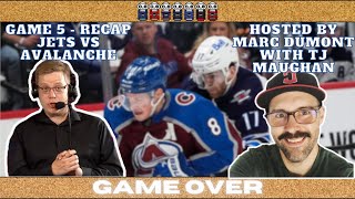 Jets vs Colorado Avalanche Game 5 Post Game Analysis - April 30, 2024 | Game Over: Winnipeg