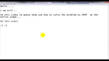 URI online Judge problem 1007 solution
