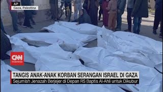 Tangis Anak Anak Korban Serangan Israel di Gaza