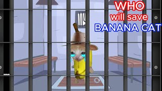 Banana cat got arrested by  Elgato police 👮🚔 (Part - 1)