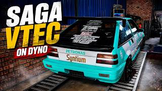 SUPER SAGA VTEC Turbo - Dyno Day