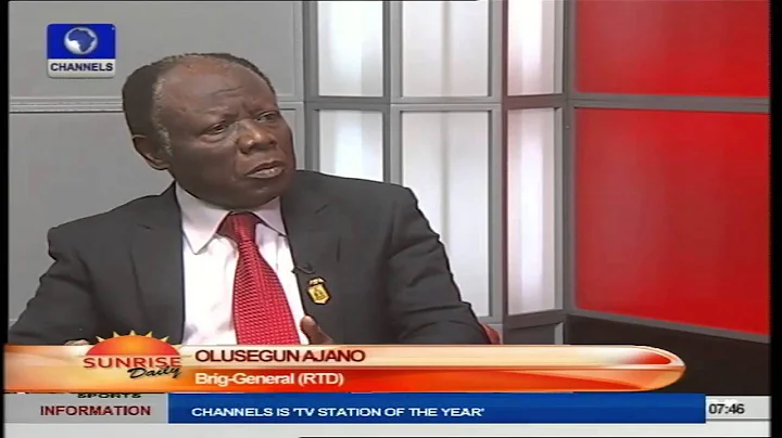 Boko Haram Should Have Been Eliminated In Sambisa Forest - Ajano Pt.2