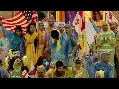 აქცია რუსთაველზე