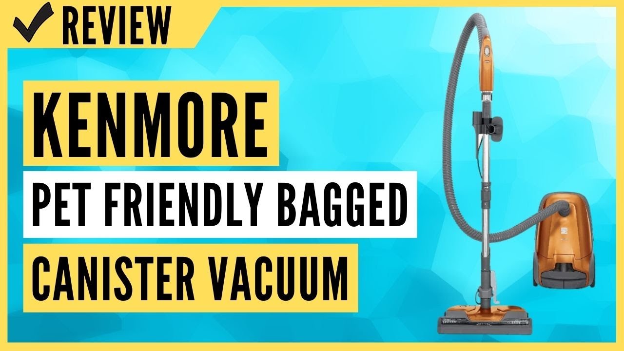 Kenmore 81214 200 Series Pet Friendly Lightweight Bagged Canister