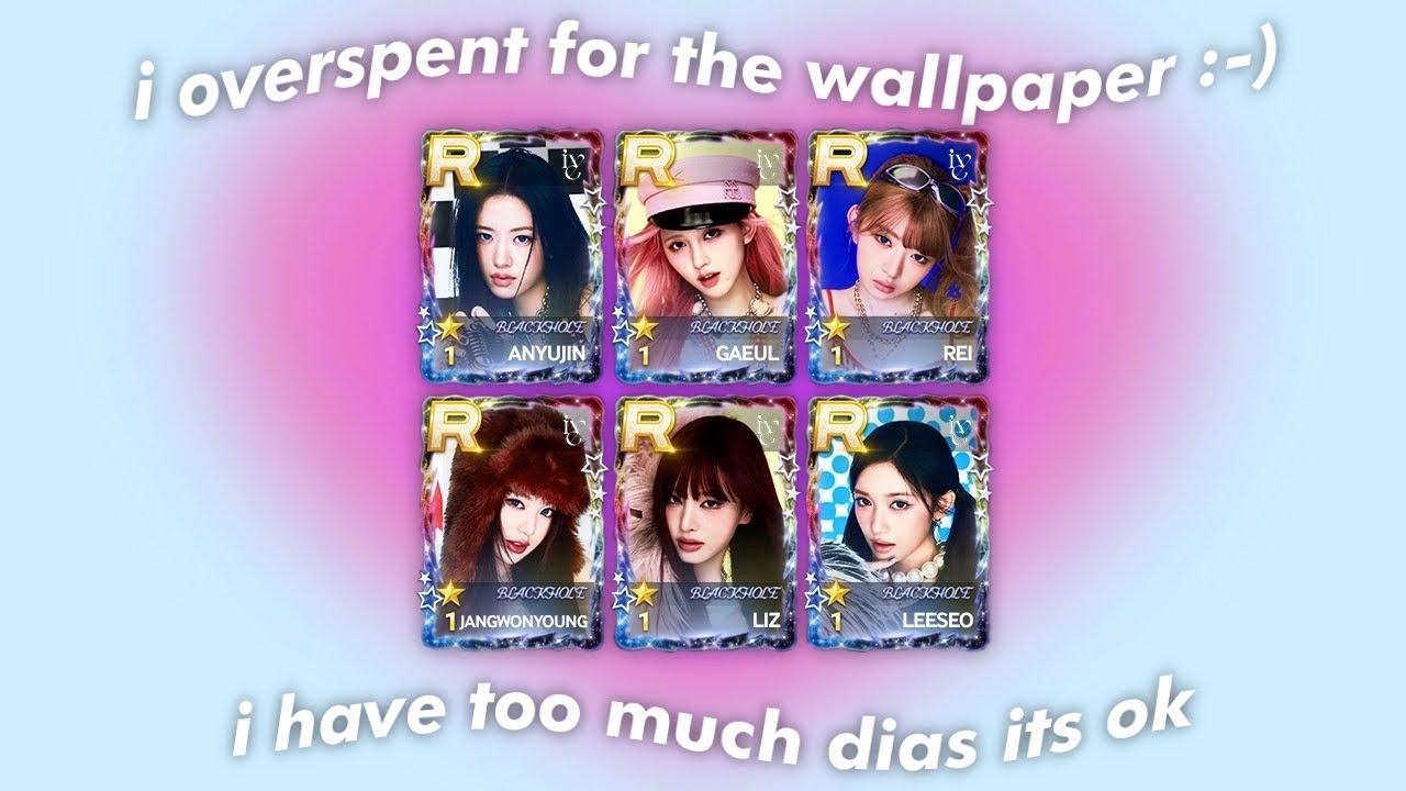 ive blackhole limited theme 🐈‍⬛🖤 superstar starship