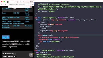 Server Side JavaScript - Passportjs 5 - logout