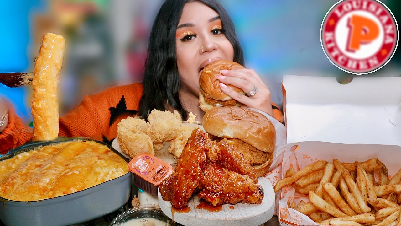 ЛАПША САМЯН С СЫРОМ И ПОПАЙС, СЛАДКО-ОСТРЫЕ КРЫЛЫШКИ, КУРИНЫЙ СЭНДВИЧ, КАРТОФЕЛЬ ФРИ, ТЕНДЕРЫ МУК...