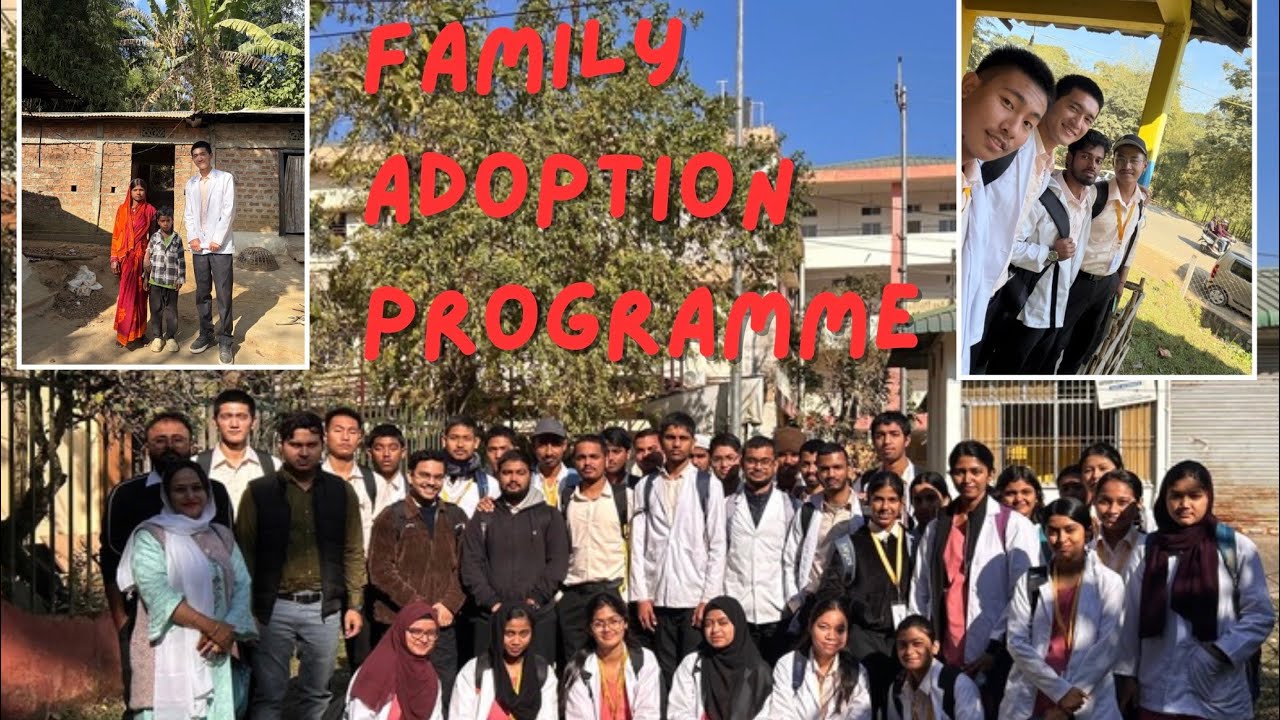 Our 56th MBBS batch…. First time Family Adoption Programme 